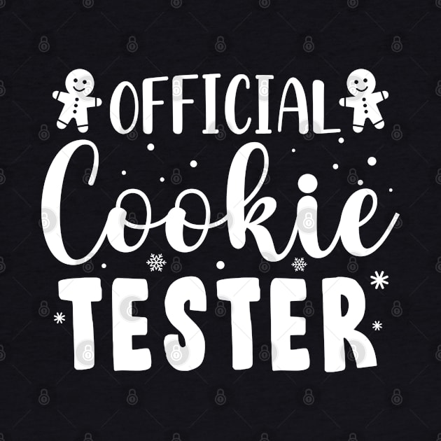 Official Cookie Tester Christmas Baking Team Gift by norhan2000